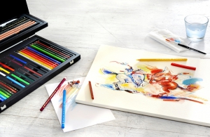 CUTIE LEMN 54 BUC ART&GRAPHIC COMPENDIUM FABER-CASTELL [2]